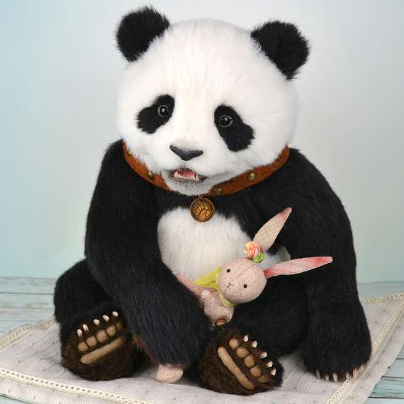 Bamboo. Панда тедди