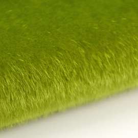 Мех для миниатюры зеленый